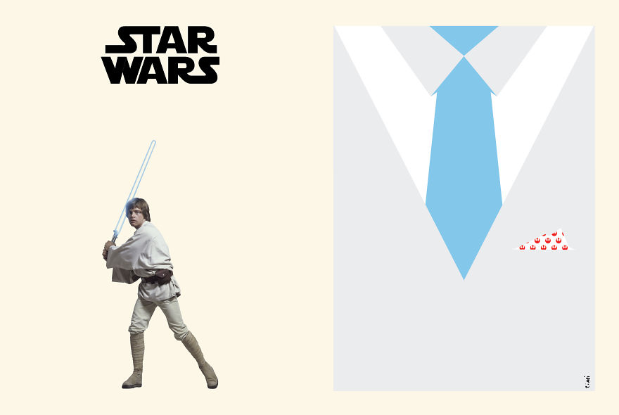 4 Minimalist Suit Designs Inspired By Star Wars