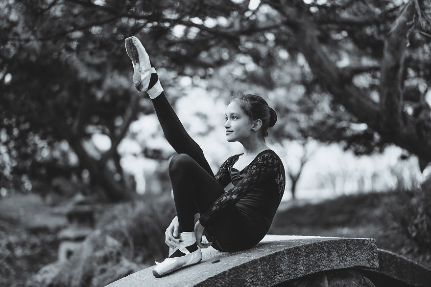 I Said 'Happy B-Day' To A Little Ballerina With Autumn Photoshoot I Said 'Happy B-Day' To A Little Ballerina With Autumn Photoshoot