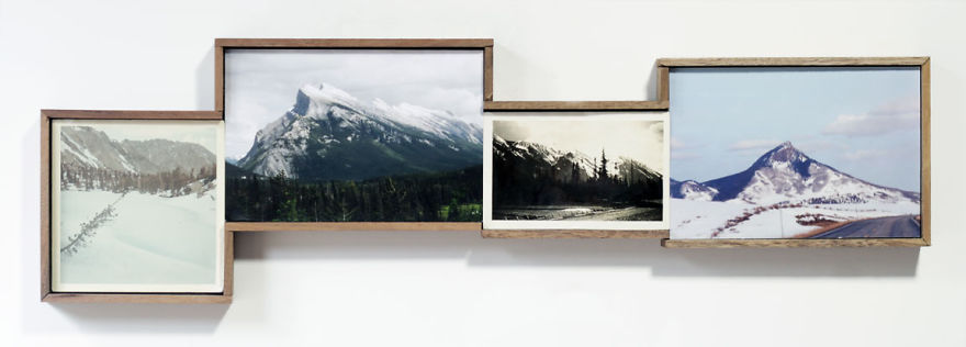 I Find Pictures Of Lost Memories In Flea Markets And Make Fictional Landscapes