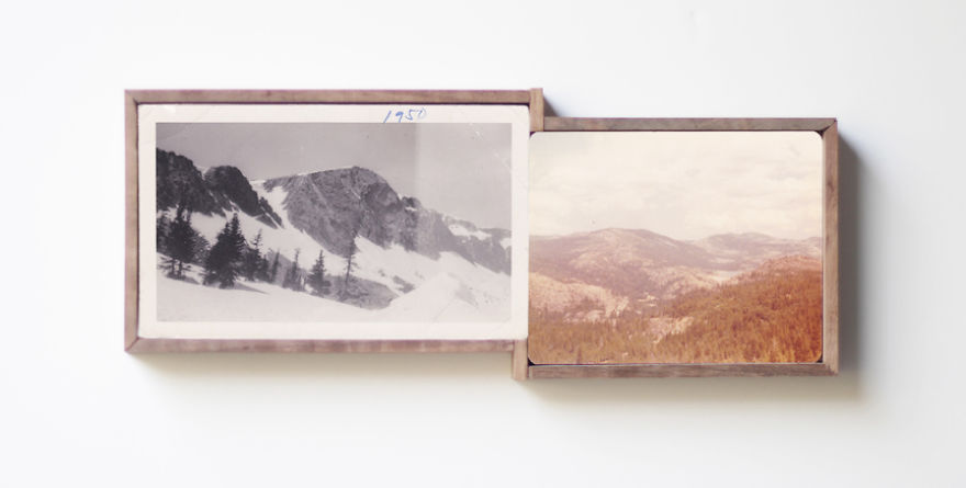 I Find Pictures Of Lost Memories In Flea Markets And Make Fictional Landscapes I Find Pictures Of Lost Memories In Flea Markets And Make Fictional Landscapes