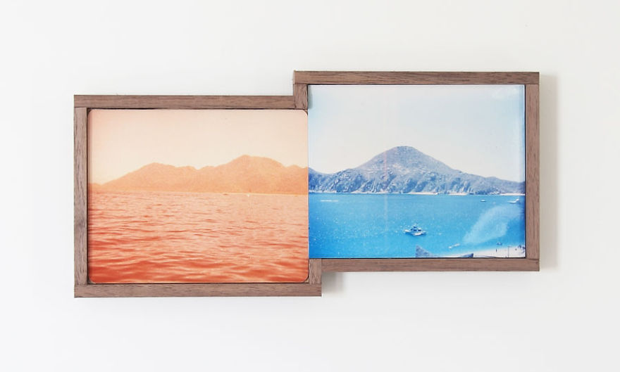 I Find Pictures Of Lost Memories In Flea Markets And Make Fictional Landscapes