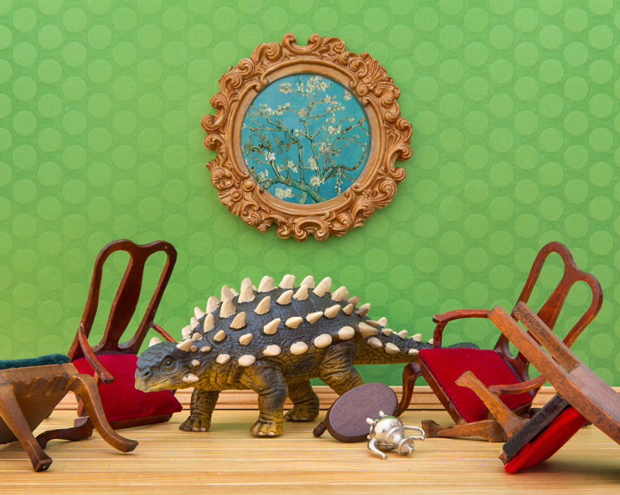 I Teach My Daughter Photography By Creating Domestic Dinosaur Scenes I Teach My Daughter Photography By Creating Domestic Dinosaur Scenes
