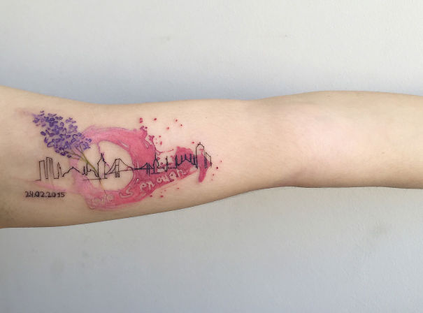 Watercolor Tattoos