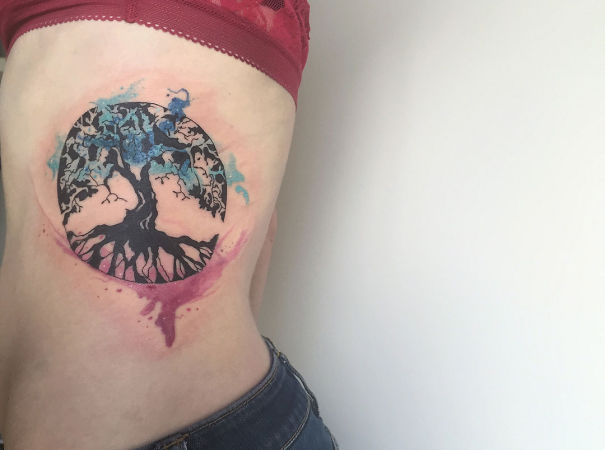 Watercolor Tattoos