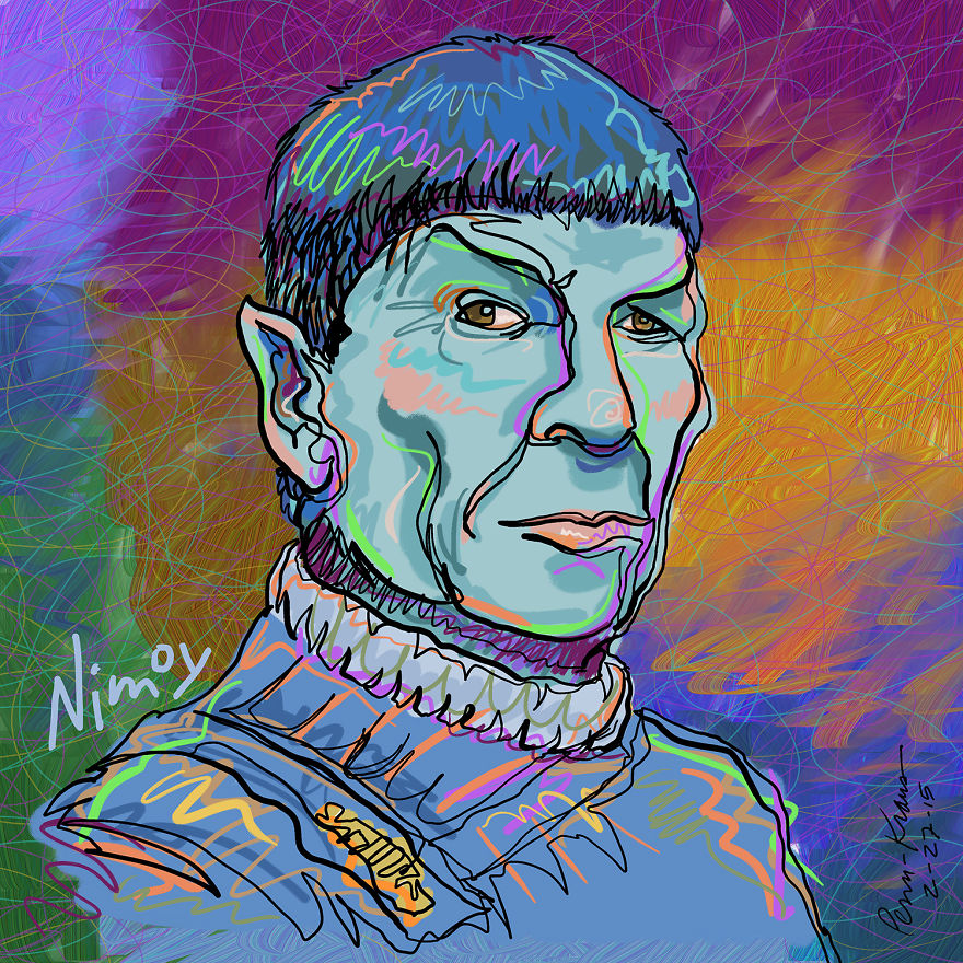 I Used Only One Line To Draw These Illustrations