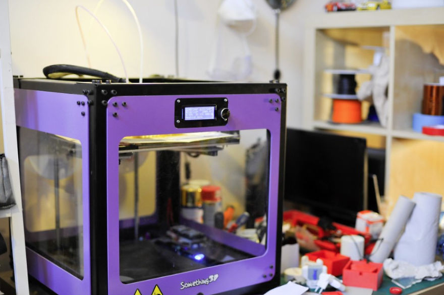 I Visited Amit Sturlesi's Studio To Document How He Makes Awesome LED Lamps