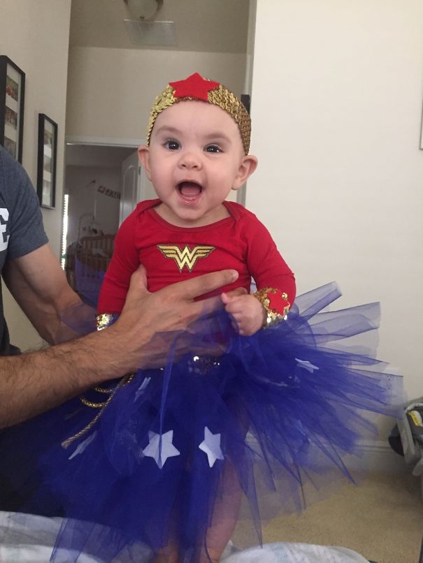 My Daughters First Halloween! Wonder Woman!