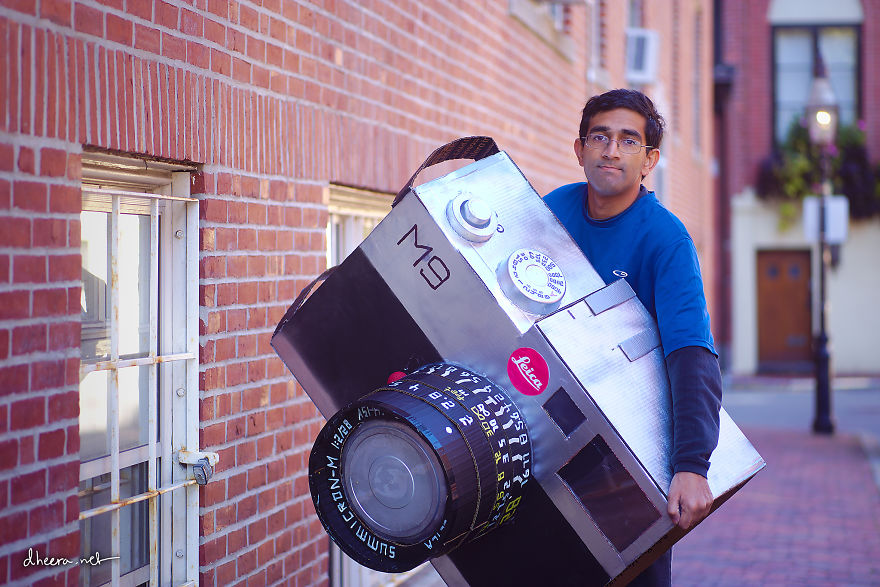 Instead Of Taking My Camera Out For Halloween, I Decided To Be A Camera