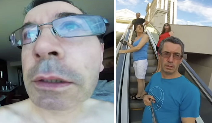 Dad Points His GoPro The Wrong Way During Entire Holiday In Las Vegas