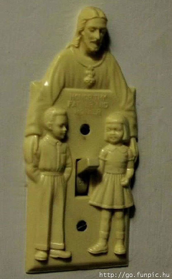 Turn Jesus On, And See The Light.