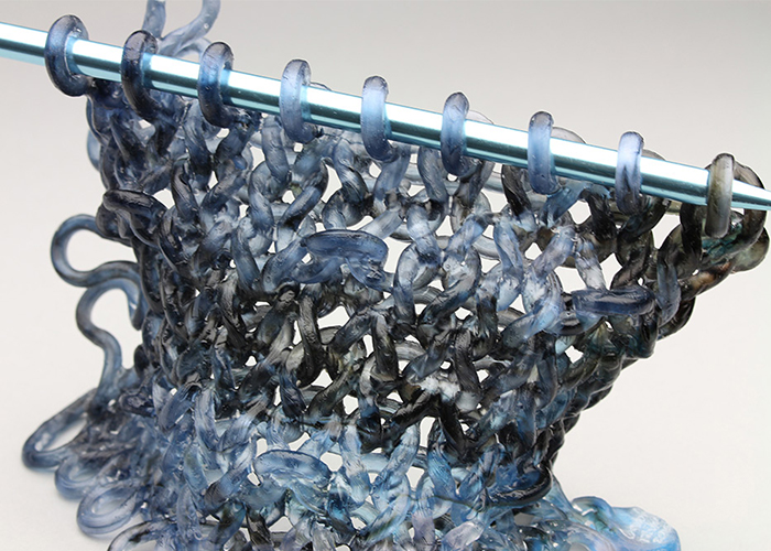 I Knit With Glass To Create Unique Sculptures