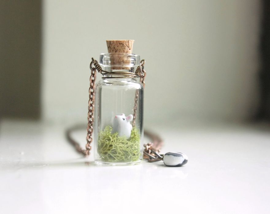 Miniature Critters & Gnomes Are Taking Over My Work Table Miniature Critters & Gnomes Are Taking Over My Work Table