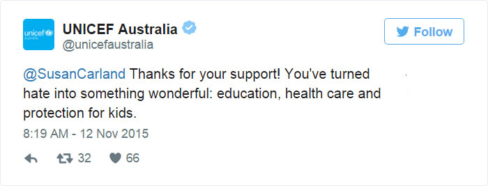 muslim-woman-donates-unicef-hate-tweets-susan-carland-20 muslim-woman-donates-unicef-hate-tweets-susan-carland-20