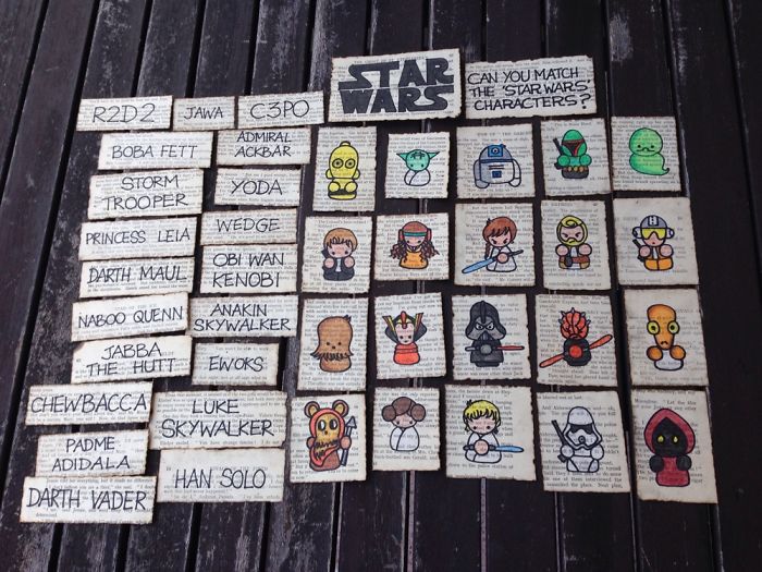 My 13-Year-Old Daughter Made This Star Wars Identification Kit Game For Her Friend's Birthday My 13-Year-Old Daughter Made This Star Wars Identification Kit Game For Her Friend's Birthday