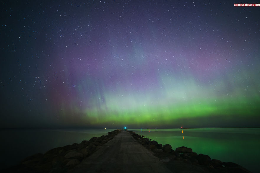 My Little Dream Came True And I Captured Aurora Borealis In Riga, Latvia