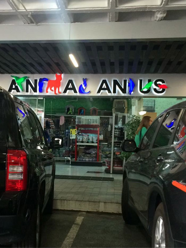 This Pet Shop Sign