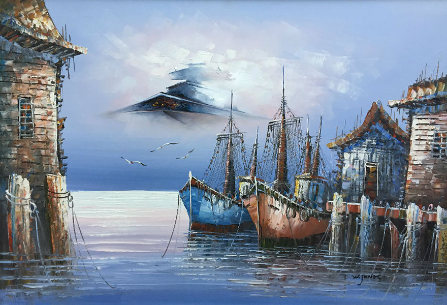 pop-culture-characters-thrift-store-paintings-dave-pollot-23