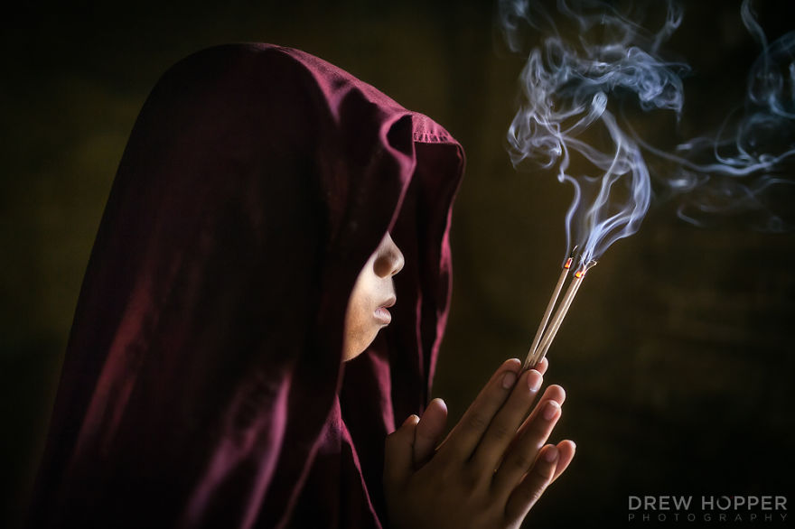 #PrayForParis From Myanmar (Drew Hopper)