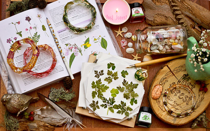 I Preserve The Beauty Of Nature In Eco-Resin Jewelry I Preserve The Beauty Of Nature In Eco-Resin Jewelry