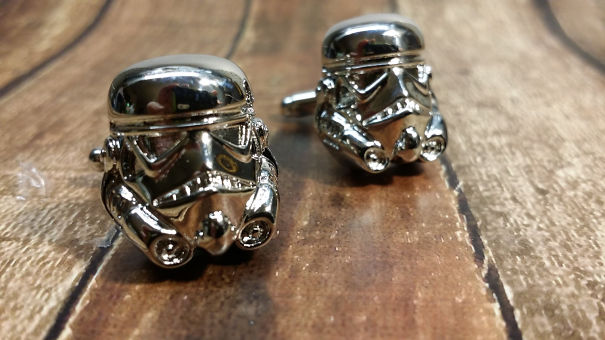 Storm Trooper Cuff Link