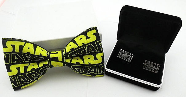 Star Wars Bow Tie And Cuff Links