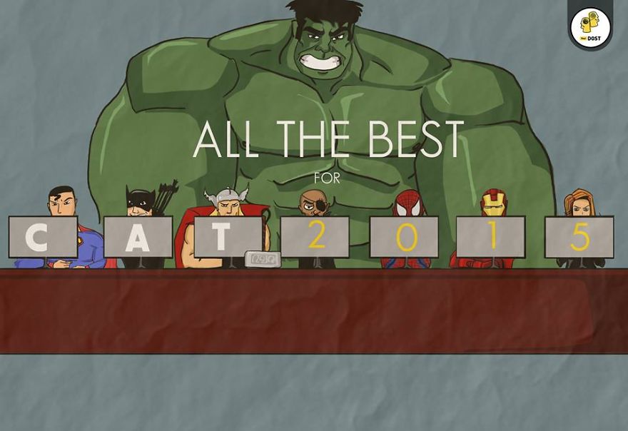 Super Heroes Writing Exams