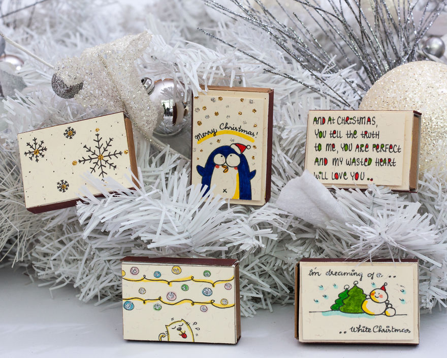 Surprise Messages Hidden In Little Matchboxes Surprise Messages Hidden In Little Matchboxes