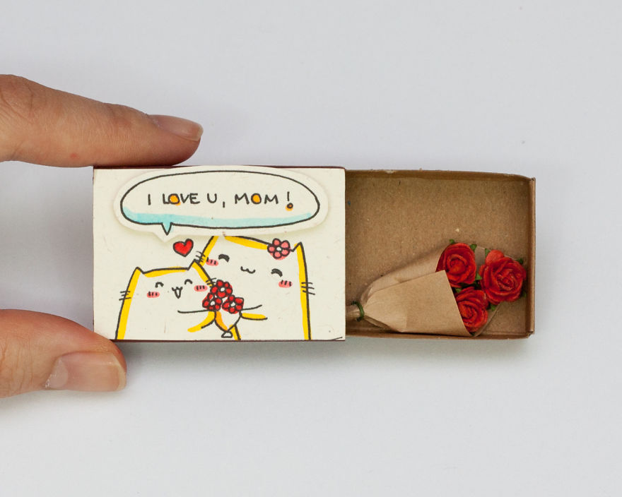 Surprise Messages Hidden In Little Matchboxes Surprise Messages Hidden In Little Matchboxes