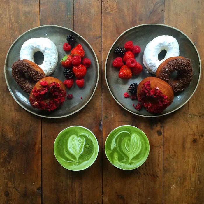 Symmetrical Breakfasts