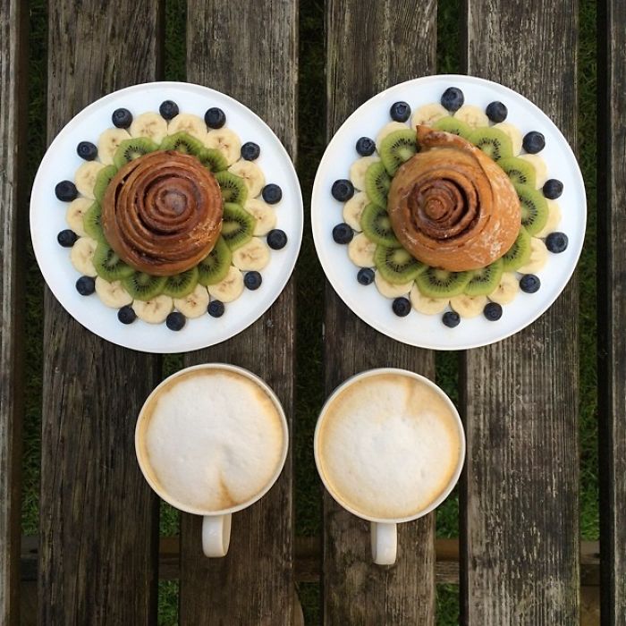 Symmetrical Breakfasts