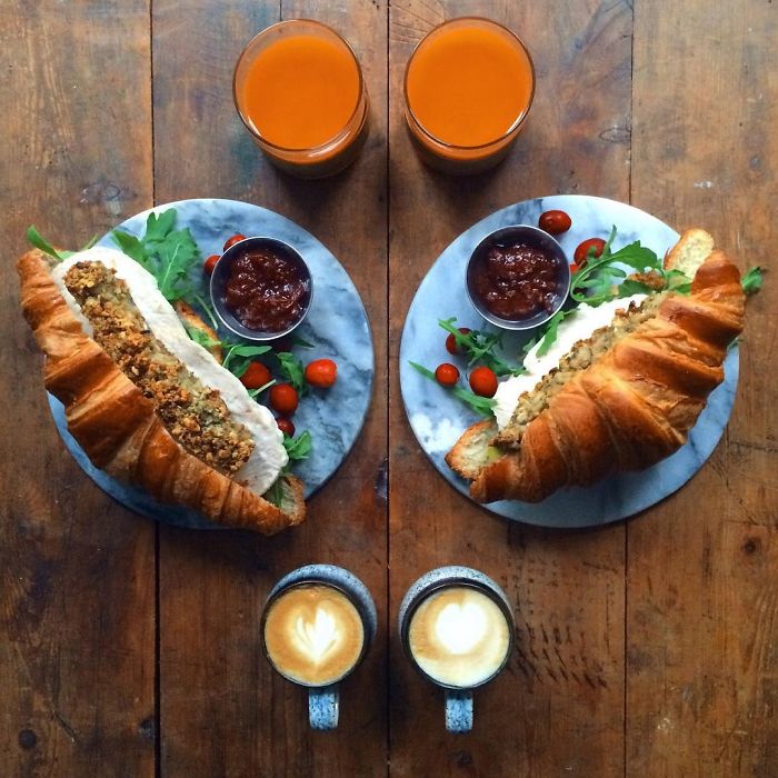 Symmetrical Breakfasts