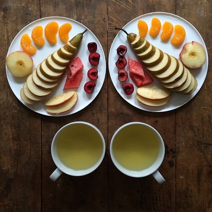 Symmetrical Breakfasts