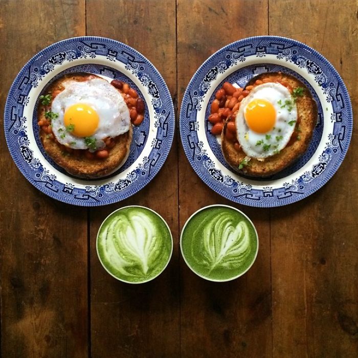 Symmetrical Breakfasts