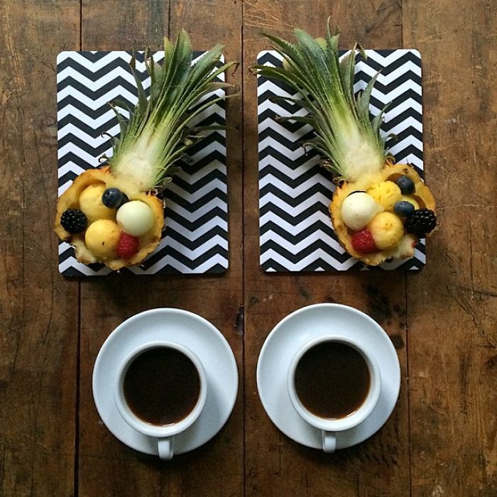 Symmetrical Breakfasts