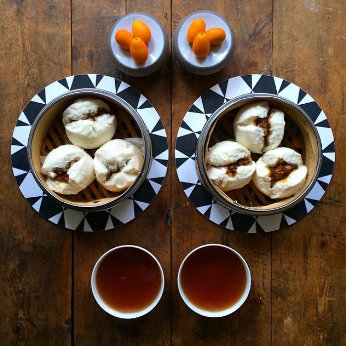 Symmetrical Breakfasts