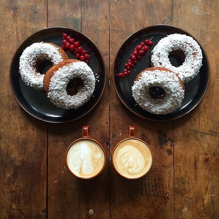 Symmetrical Breakfasts