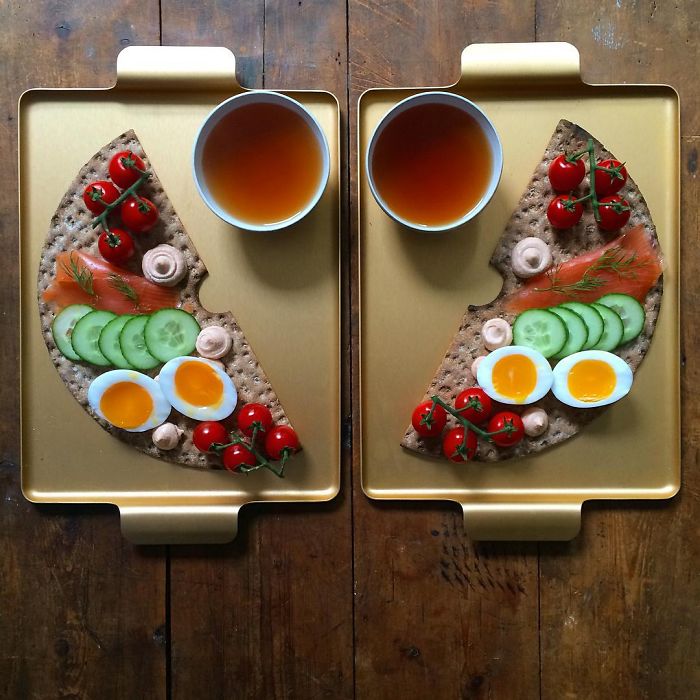 Symmetrical Breakfasts