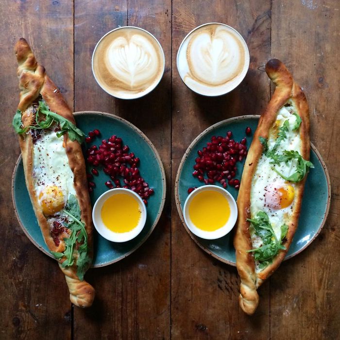 Symmetrical Breakfasts