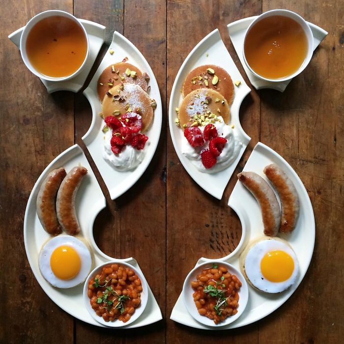 Symmetrical Breakfasts