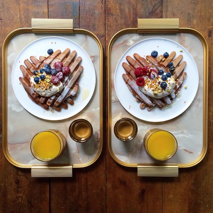 Symmetrical Breakfasts