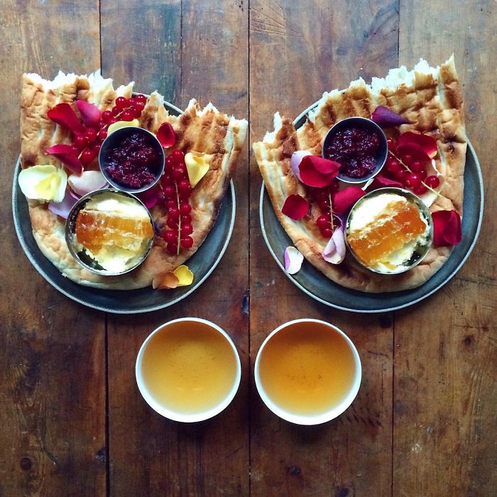 Symmetrical Breakfasts