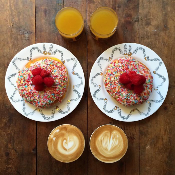 Symmetrical Breakfasts