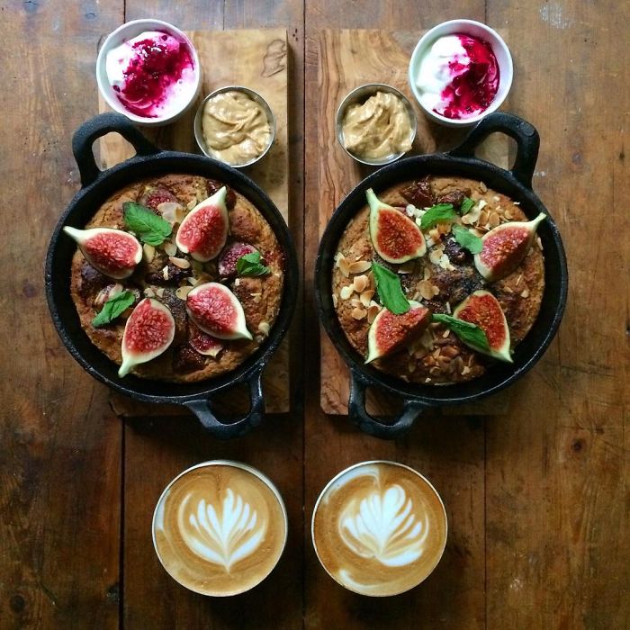 Symmetrical Breakfasts