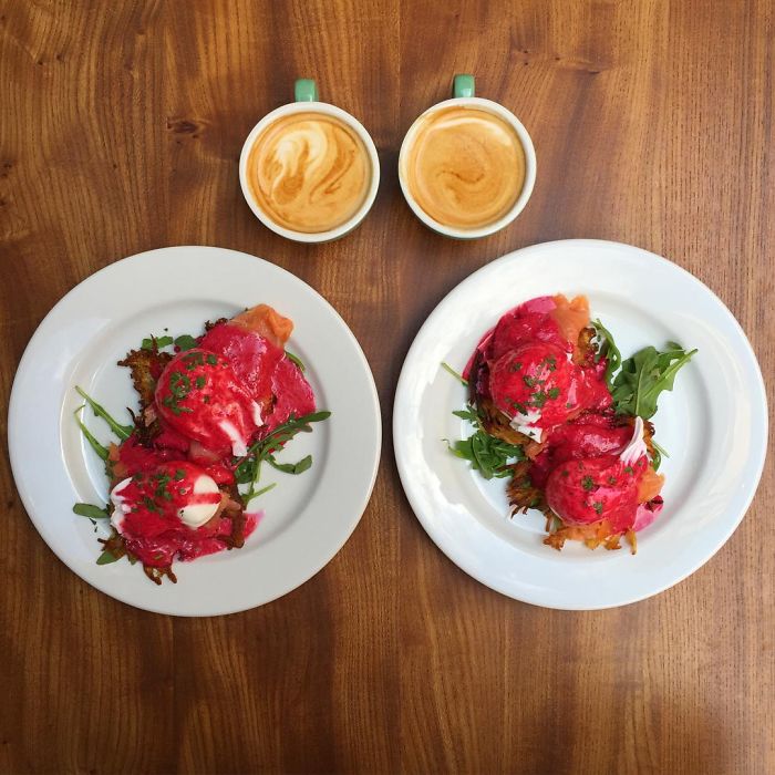 Symmetrical Breakfasts