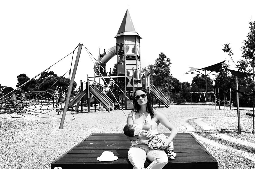 Tired Of Staged Breastfeeding Photos, I Started Shooting It In All Its Beautiful Messiness