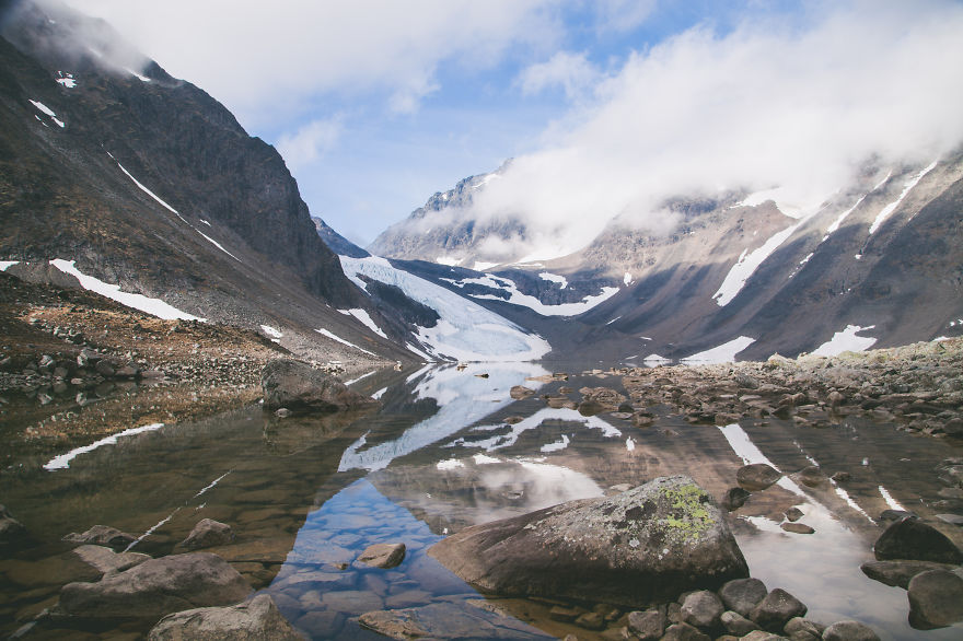 To Escape My Daily Routine, I Walked 130km Through Northern Sweden