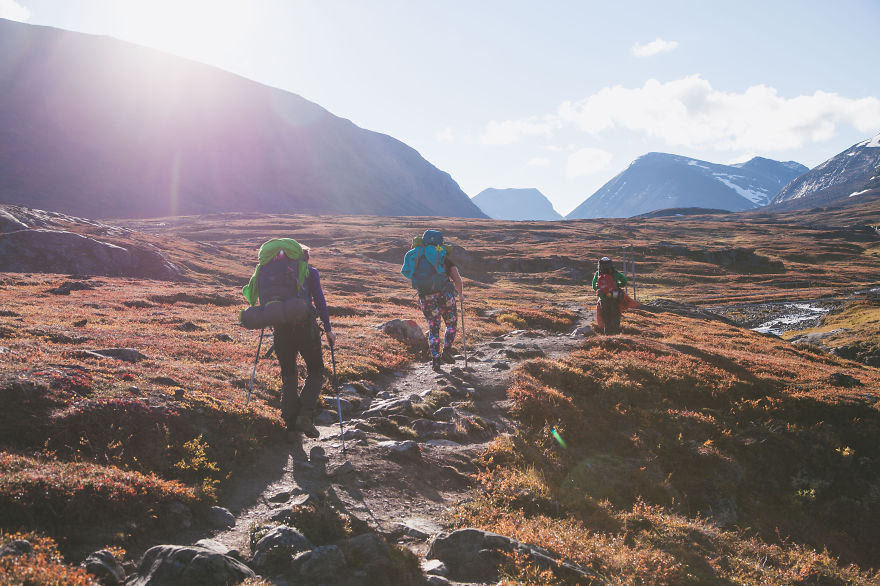 To Escape My Daily Routine, I Walked 130km Through Northern Sweden