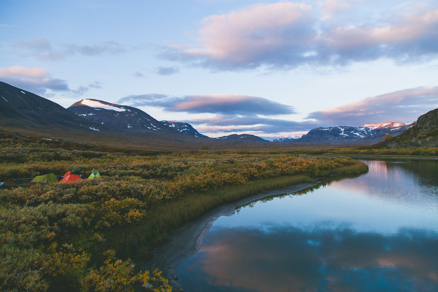 To Escape My Daily Routine, I Walked 130km Through Northern Sweden