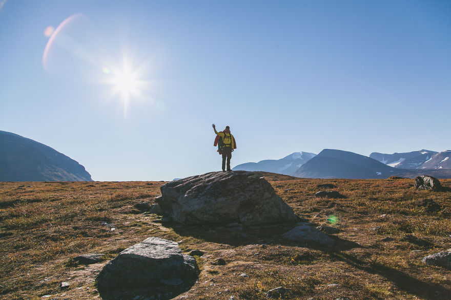 To Escape My Daily Routine, I Walked 130km Through Northern Sweden
