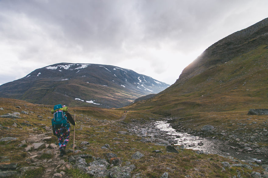 To Escape My Daily Routine, I Walked 130km Through Northern Sweden